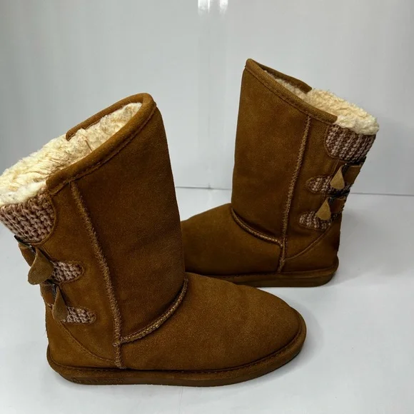 Bearpaw Boshie Hickory Youth Boots - Size 5 - Picture 7 of 10